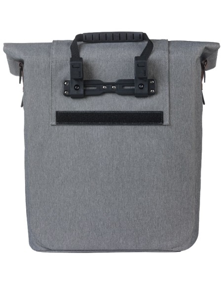 Fietsshopper Basil City MIK Hooks 14-16L 13 x 29 x 31 cm - grijs