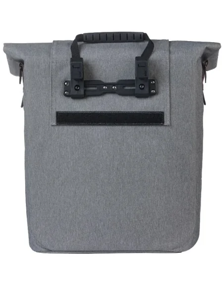 Fietsshopper Basil City MIK Hooks 14-16L 13 x 29 x 31 cm - grijs