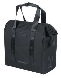 Fietsshopper Basil Grand MIK Hooks 23L 12 x 35 x 35 cm - zwart