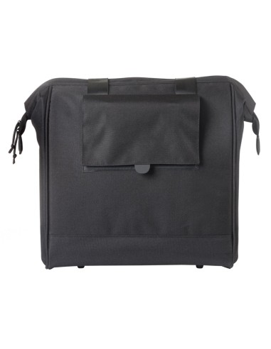 Fietsshopper Basil Grand MIK Hooks 23L 12 x 35 x 35 cm - zwart