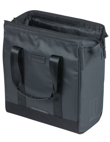 Fietsshopper Basil Grand Tarpaulin MIK 23L 12 x 34 x 35 cm - zwart