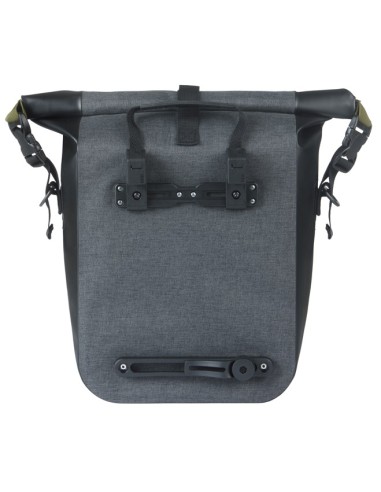 Enkele tas Basil Navigator Storm M MIK 12-15L 14 x 25 x 36 cm - zwart