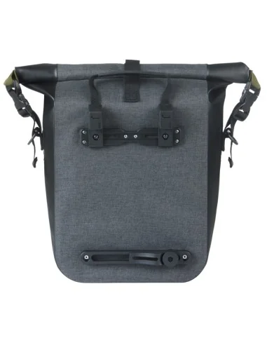 Enkele tas Basil Navigator Storm M MIK 12-15L 14 x 25 x 36 cm - zwart