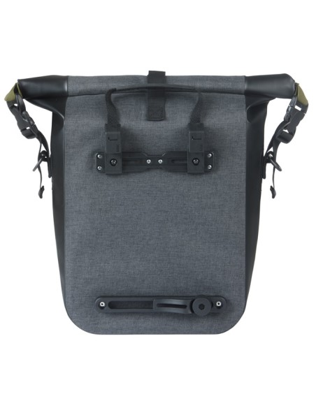 Enkele tas Basil Navigator Storm M MIK 12-15L 14 x 25 x 36 cm - zwart