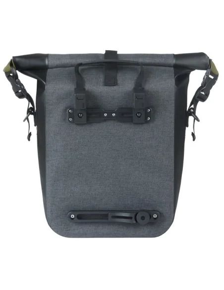 Enkele tas Basil Navigator Storm M MIK 12-15L 14 x 25 x 36 cm - zwart