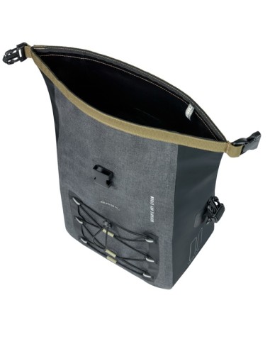Enkele tas Basil Navigator Storm M MIK 12-15L 14 x 25 x 36 cm - zwart