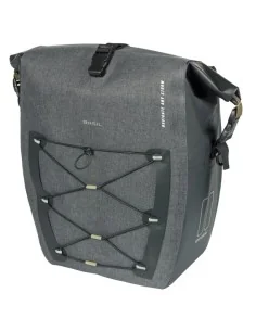 Enkele tas Basil Navigator Storm L MIK 25-31L 15 x 27 x 41 cm - zwart