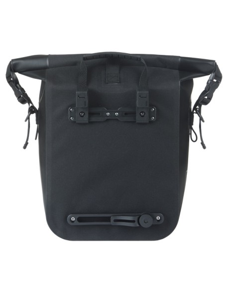 Enkele tas Basil Navigator Waterproof M MIK 12-15L 17 x 28 x 34 cm - zwart