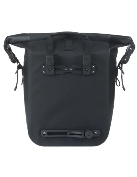 Enkele tas Basil Navigator Waterproof M MIK 12-15L 17 x 28 x 34 cm - zwart