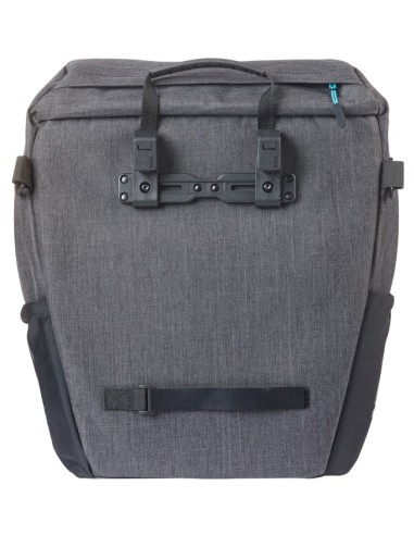 Enkele tas Basil Discovery 365D M MIK 9L 12 x 25 x 33 cm - zwart