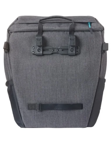 Enkele tas Basil Discovery 365D M MIK 9L 12 x 25 x 33 cm - zwart