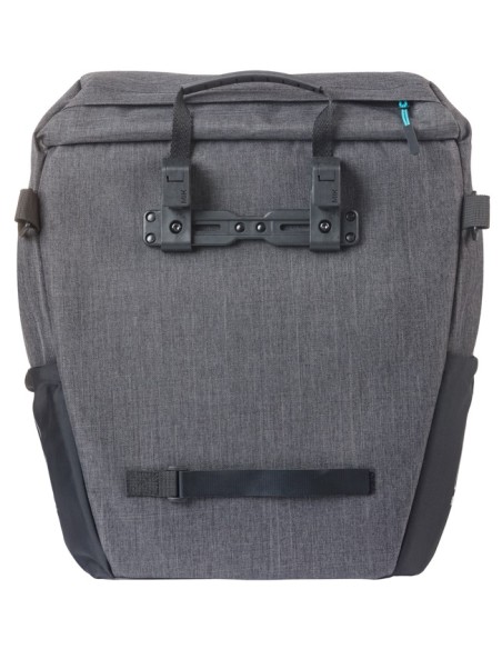 Enkele tas Basil Discovery 365D M MIK 9L 12 x 25 x 33 cm - zwart