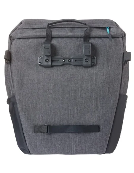 Enkele tas Basil Discovery 365D M MIK 9L 12 x 25 x 33 cm - zwart