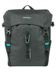 Enkele tas Basil Discovery 365D L MIK 20L 15 x 23 x 35 cm - zwart