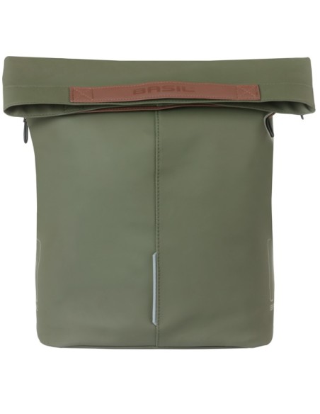 Fietsshopper Basil City MIK 14-16L 11 x 29 x 36 - groen