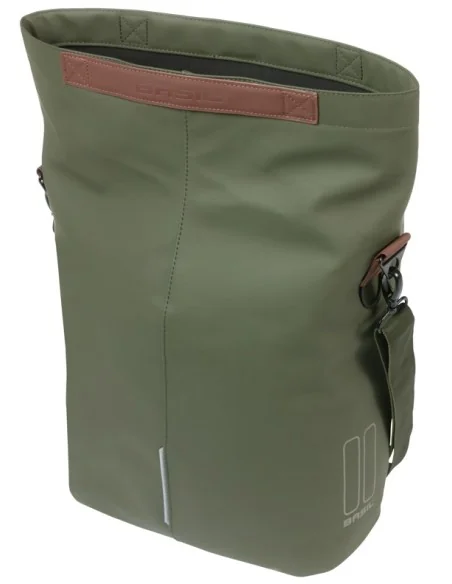 Fietsshopper Basil City MIK 14-16L 11 x 29 x 36 - groen