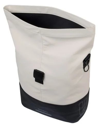 Cove shopper Basil MIK 14-16L 14 x 29 x 36 cm - zwart/wit