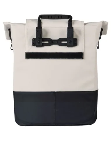 Cove shopper Basil MIK 14-16L 14 x 29 x 36 cm - zwart/wit