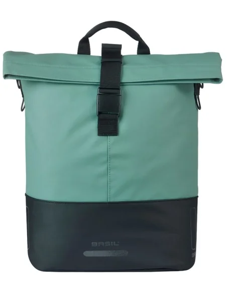 Cove shopper Basil MIK 14-16L 14 x 29 x 36 cm - groen/zwart