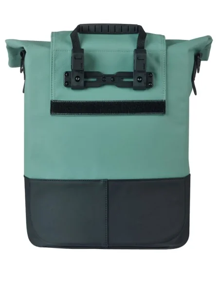 Cove shopper Basil MIK 14-16L 14 x 29 x 36 cm - groen/zwart