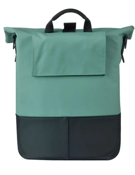 Cove shopper Basil MIK 14-16L 14 x 29 x 36 cm - groen/zwart