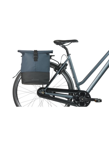 Cove shopper Basil MIK 14-16L 14 x 29 x 36 - blauw/zwart