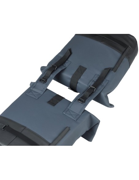 Dubbele fietstas Basil Cove 28-32L 14 x 29 x 36 cm - blauw/zwart