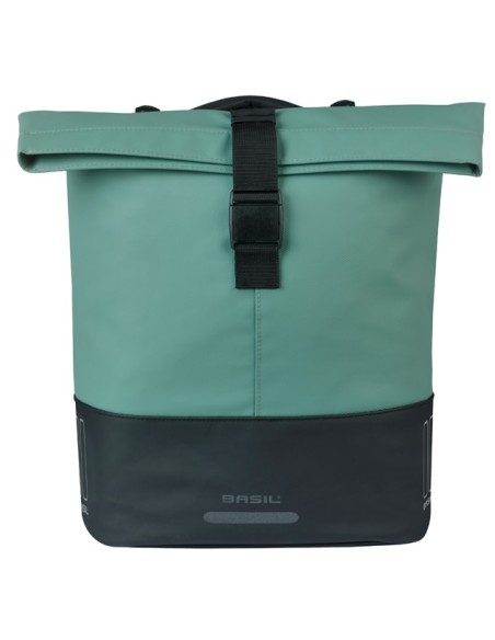 Dubbele fietstas Cove MIK 28-32L 14 x 29 x 36 cm - groen/zwart