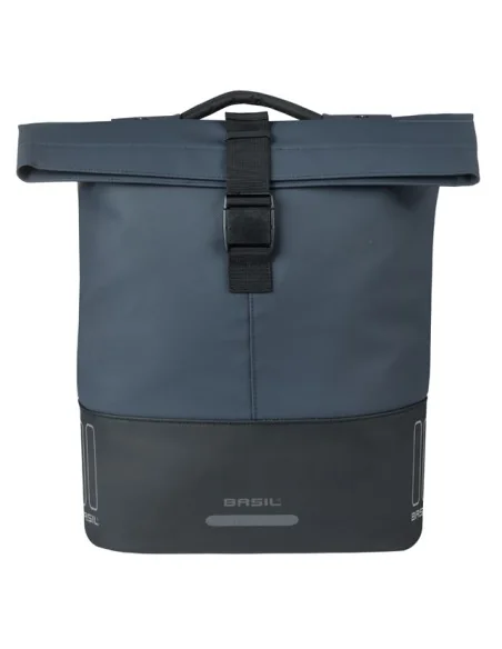 Dubbele fietstas Cove MIK 28-32L 14 x 29 x 36 cm - blauw/zwart