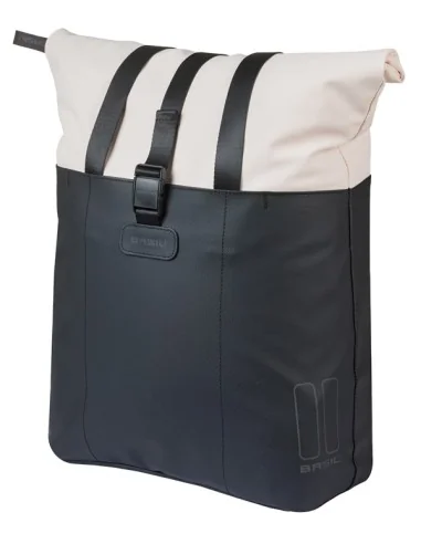 Fietsshopper Basil Vive MIK 15-20L 11 x 29 x 34 cm - zwart/wit