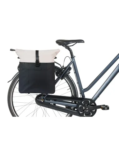 Fietsshopper Basil Vive MIK 15-20L 11 x 29 x 34 cm - zwart/wit