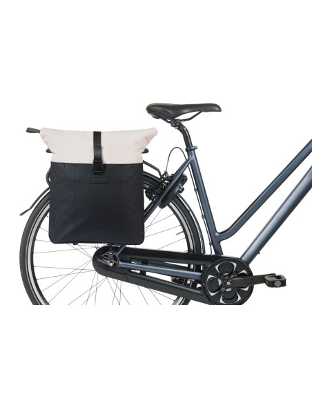 Fietsshopper Basil Vive MIK 15-20L 11 x 29 x 34 cm - zwart/wit