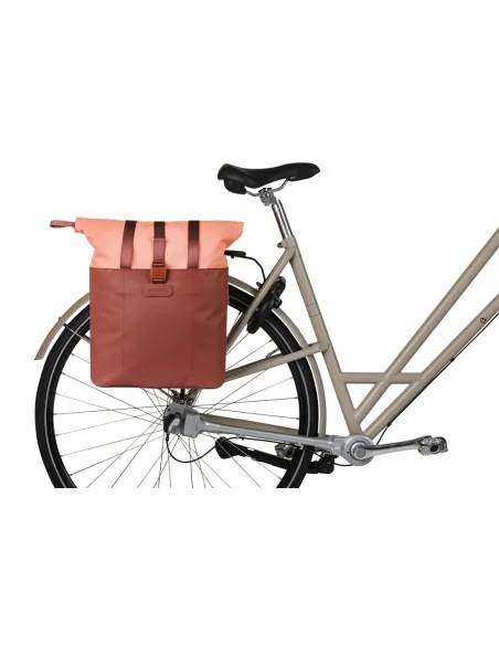 Fietsshopper Basil Vive Mik 15-20L 11 x 29 x 34 cm - roze