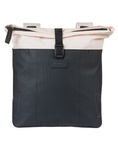 Dubbele fietstas Basil Vive 28-35L 14 x 30 x 38 cm - wit/zwart 2