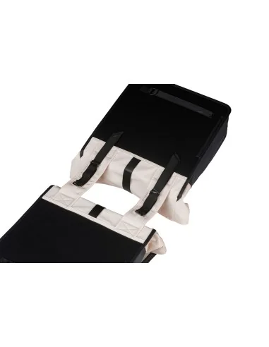 Dubbele fietstas Basil Vive 28-35L 14 x 30 x 38 cm - wit/zwart