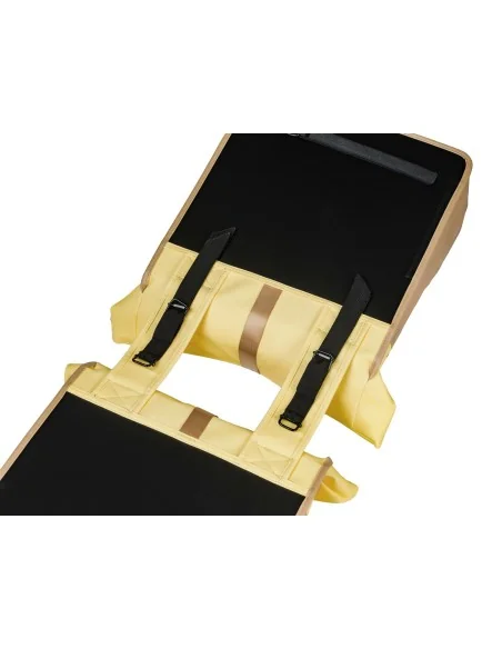 Dubbele fietstas Basil Vive 28-35L 14 x 30 x 38 cm - zand/geel