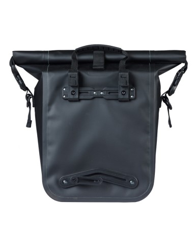 Enkele fietstas Basil Rivo M tarpaulin MIK 12-15L 14 x 25 x 38 cm - zwart