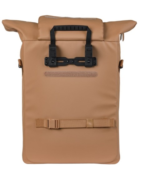 Fietsschoudertas Basil Brooklyn MIK 17L 14 x 32 x 40 cm - zand