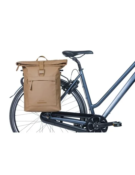 Fietsschoudertas Basil Brooklyn MIK 17L 14 x 32 x 40 cm - zand