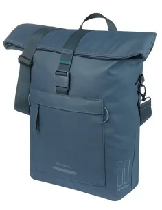 Fietsschoudertas Basil Brooklyn MIK 17L 14 x 32 x 40 cm - blauw