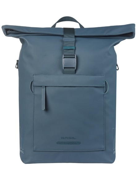 Fietsschoudertas Basil Brooklyn MIK 17L 14 x 32 x 40 cm - blauw