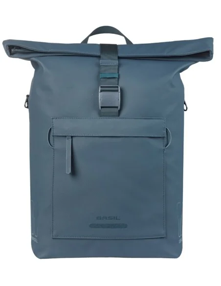 Fietsschoudertas Basil Brooklyn MIK 17L 14 x 32 x 40 cm - blauw