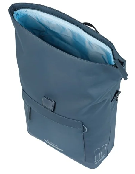 Fietsschoudertas Basil Brooklyn MIK 17L 14 x 32 x 40 cm - blauw