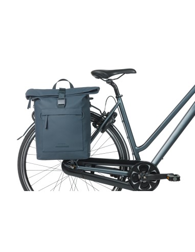 Fietsschoudertas Basil Brooklyn MIK 17L 14 x 32 x 40 cm - blauw