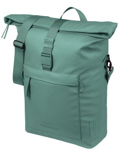 Fietsschoudertas Basil Brooklyn MIK 17L 14 x 32 x 40 cm - groen