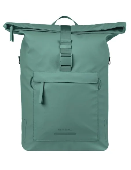Fietsschoudertas Basil Brooklyn MIK 17L 14 x 32 x 40 cm - groen