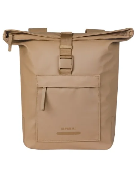 Dubbele fietstas Basil Brooklyn 41L 14 x 30 x 37 cm - zand