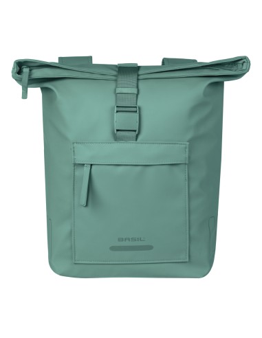 Dubbele fietstas Basil Brooklyn 41L 14 x 30 x 37 cm - groen