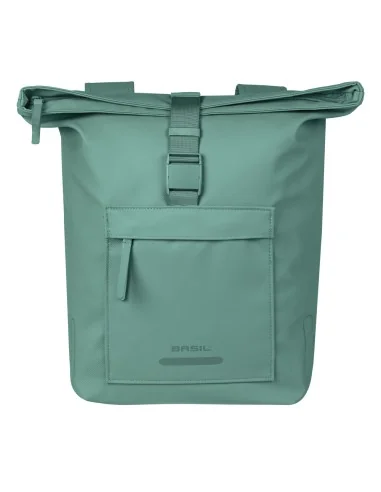 Dubbele fietstas Basil Brooklyn 41L 14 x 30 x 37 cm - groen
