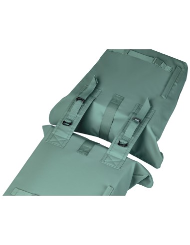 Dubbele fietstas Basil Brooklyn 41L 14 x 30 x 37 cm - groen